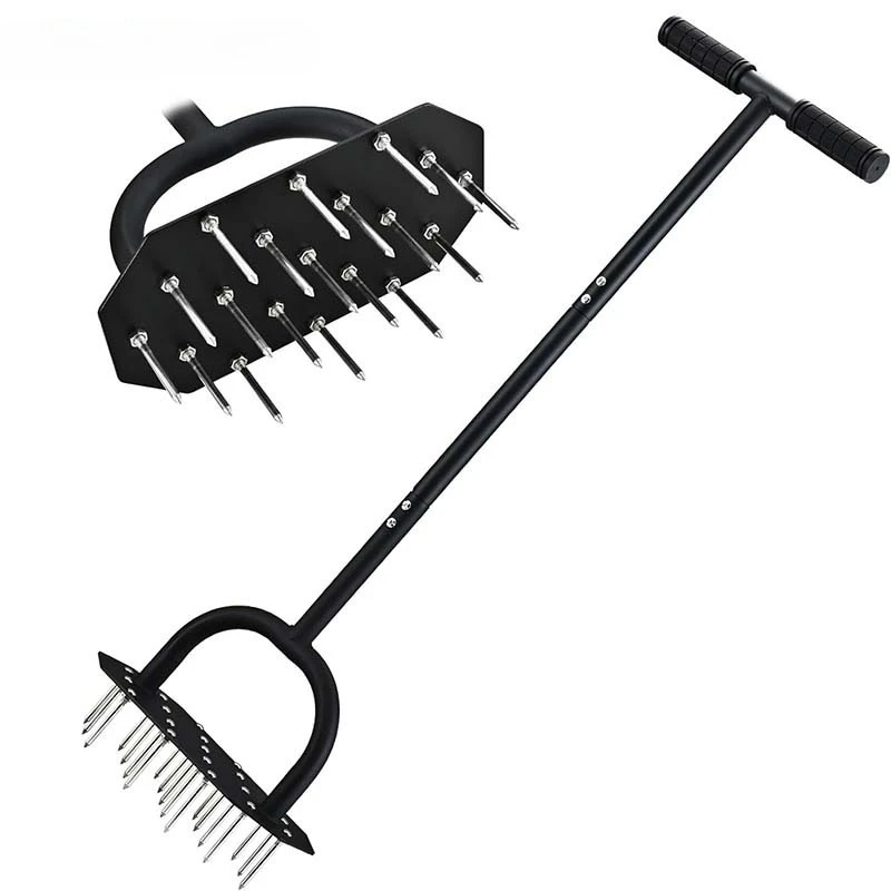 

Manual weeding Soil ventilation tool Turning scarifier Lawn aerator