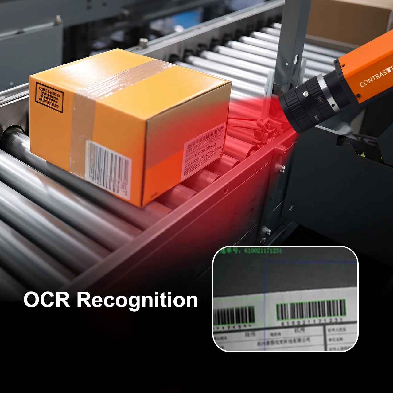 MSBuilt in AI 1408x1024 لا حاجة إلى PC Mono 8 Ethernet Global Shutter CMOS 3D كاميرا الرؤية الذكية للتعرف على OCR #6