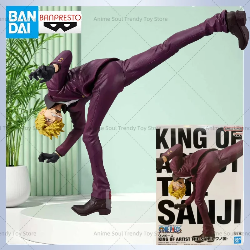 

Original Genuine In Stock Bandai Banpresto KOA One Piece King of Artist Wano Country Sanji Anime Figure Model Boxed Toy AS
