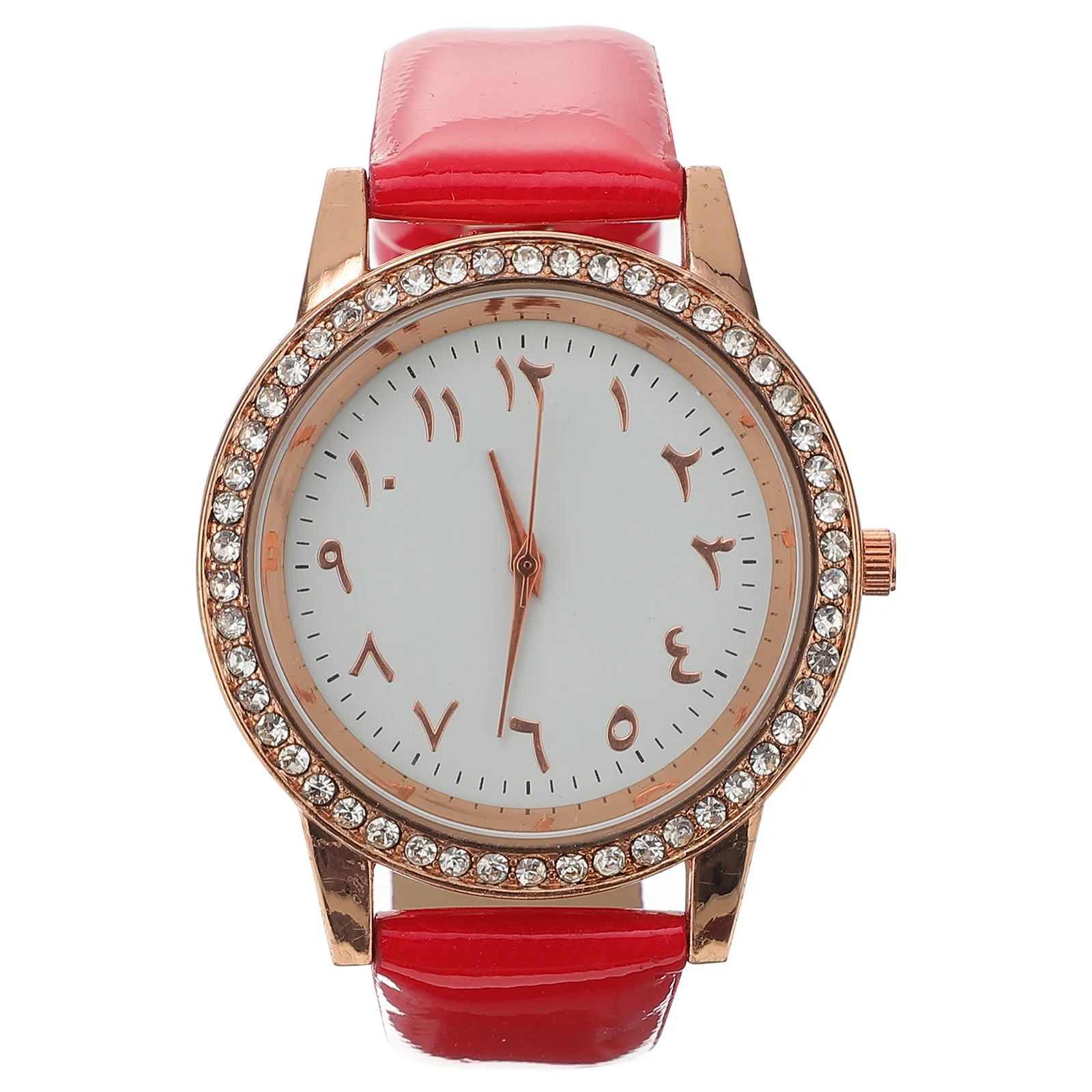 

Decorative Watch Slim for Female Belt Wrist Ordinary Glass Mirror Watches Woman Bling Miss