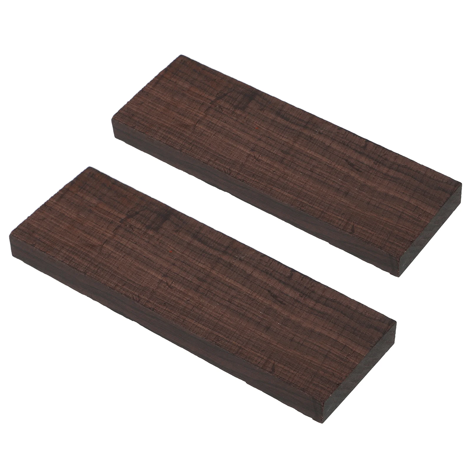 

2 Pcs Nuts Acoustic Guitar Accessories Bridge Saddle Parts Brass Tremolo Block Brown