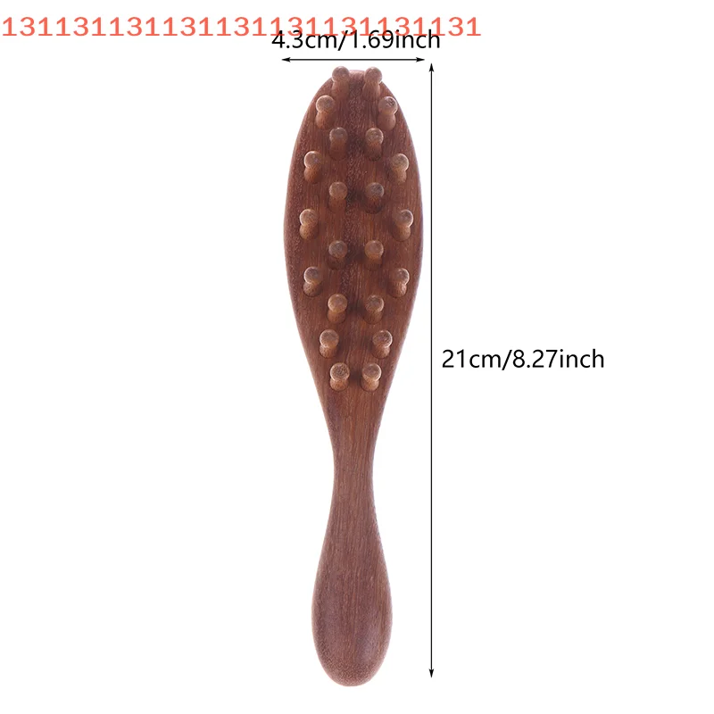 متعددة الوظائف الخشب العلاج تدليك مشط فروة الرأس رئيس مدلك خشب الصندل الطبيعي التعميم الأسنان غواشا كشط الجسم مدلك
