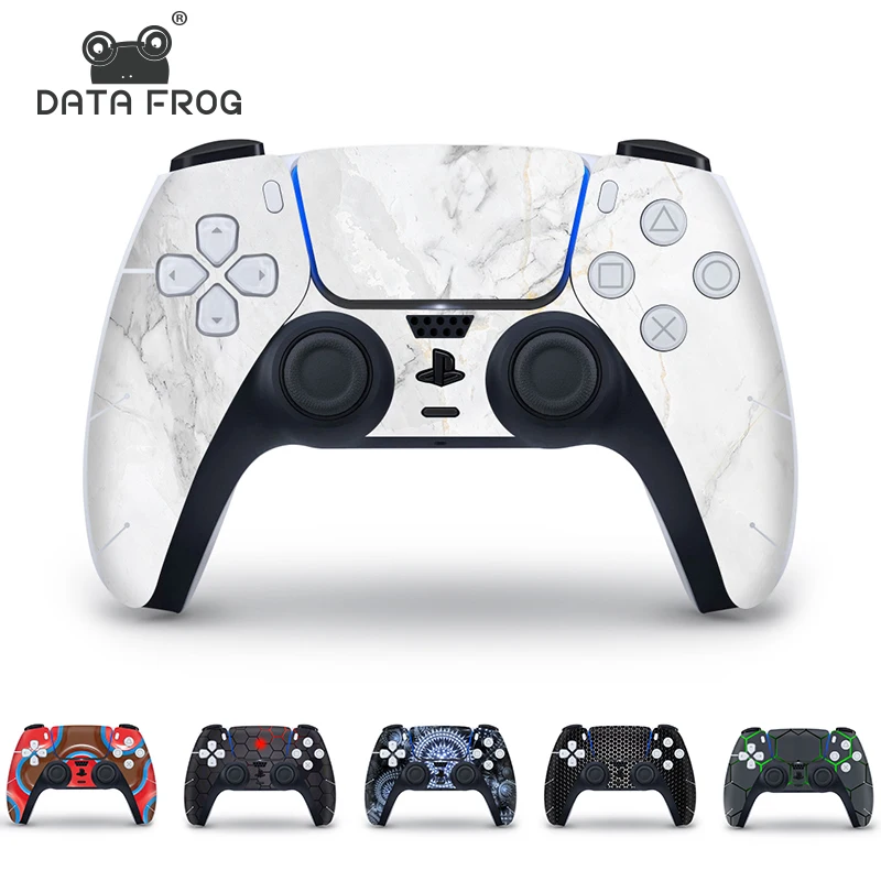 Sticker for PS5 Controller 18 Style Anti-slip Protector Skin Cover Sticker for PS 5 Controller Decal Joystick Accessories 2023