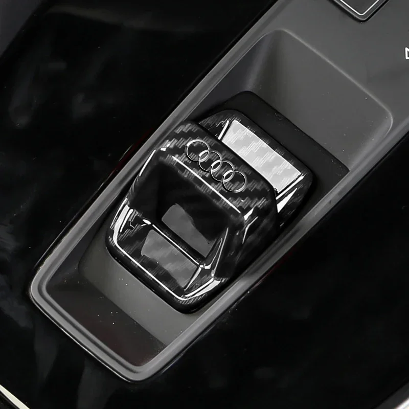 

2025 Горячая автомобильная ручка переключения передач, наклейка на рамку из углеродного волокна, декор для Audi A3 A4L A5 A6 A7 A8 Q2 Q3 Q5 Q7 S6 S7 Auto Ac