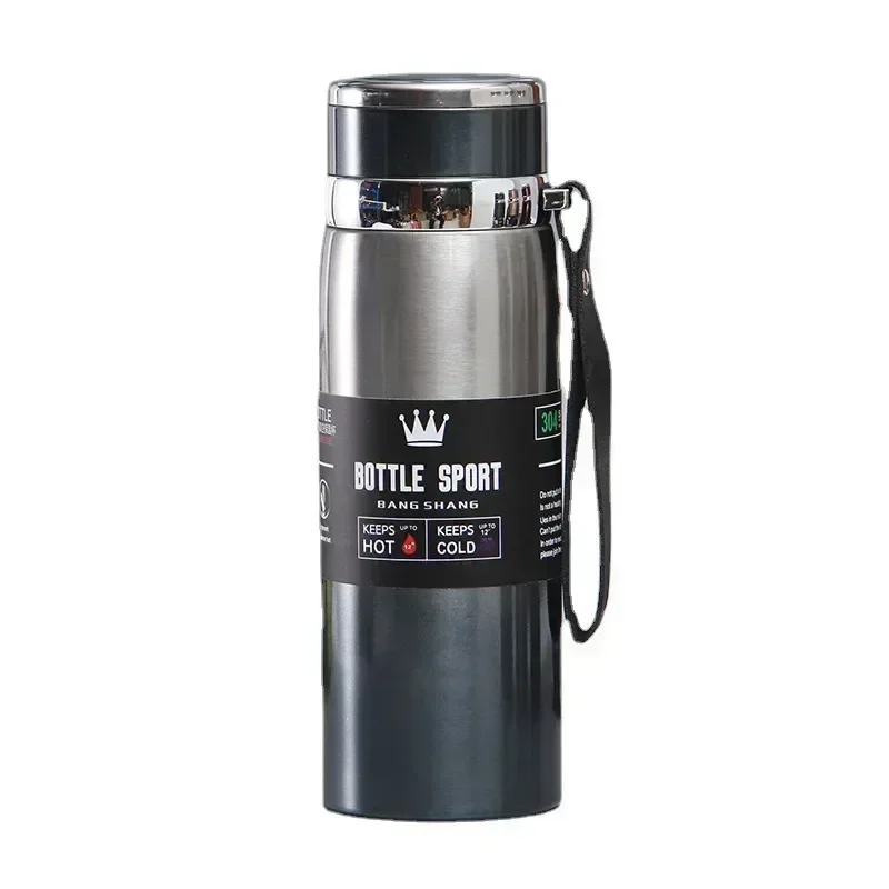 New 316 stainless steel thermos cup portable sling travel kettle large capacity outdoor sports kettle batch