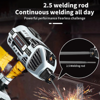 Portable Electric Welding Machine,110V Portable Welder Handheld with IGBT Inverter 5 Variable Current Adjustment, ARC Welder Gun