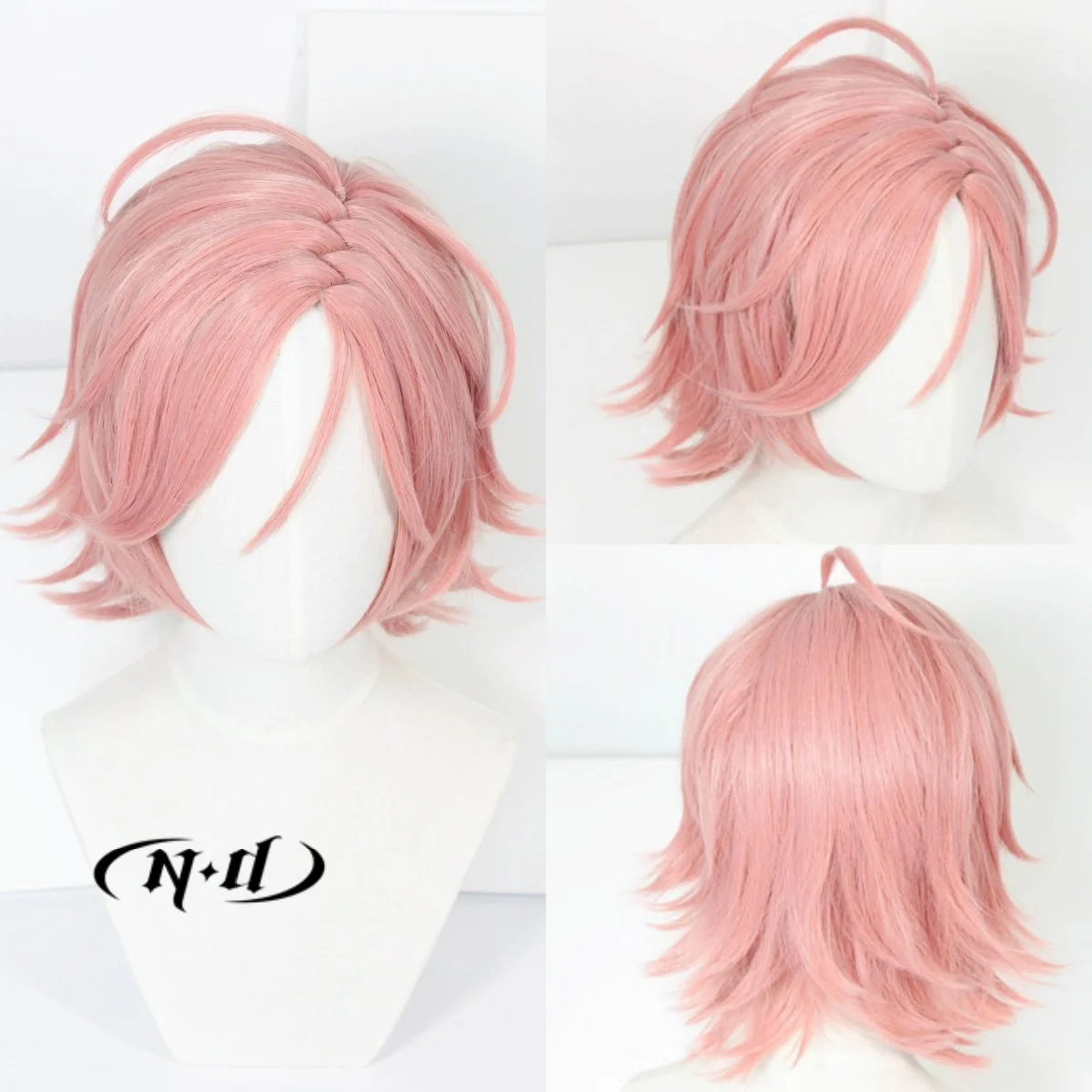 

ND Kohaku Oukawa Косплей Парики Шиньон The Ensemble Stars Косплей Парики для волос для Comic Con Coser Костюм Вечеринка Термостойкие
