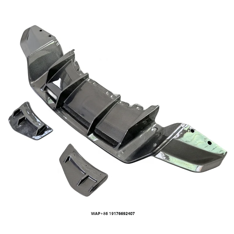 

High Quality Performance Style Carbon Fiber Rear Bumper Diffuser Rear Lip for R8 2017-2019 Body Kit