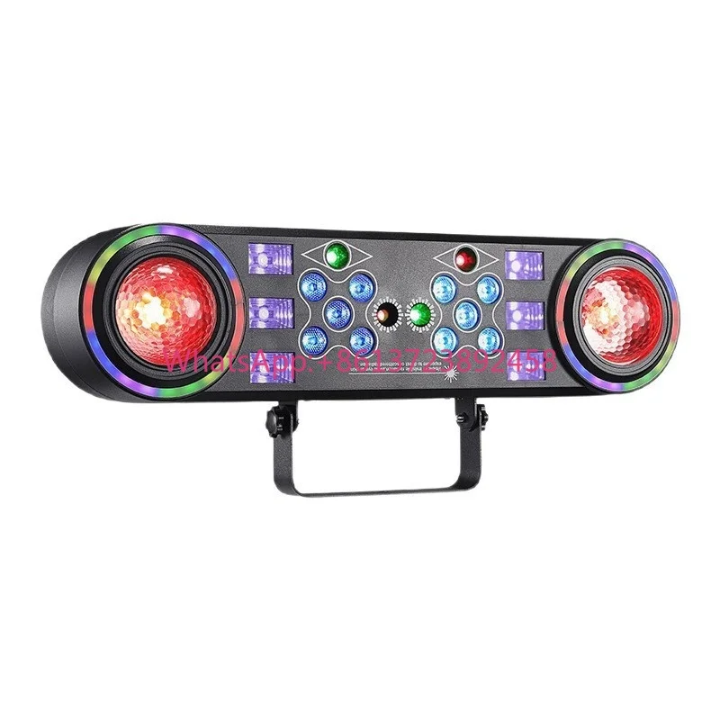 7-in-1 Stand Light Color-Changing Magic Ball Outdoor Performance Camping Laser Effect Light Cross-Border Party Atmosphere Light