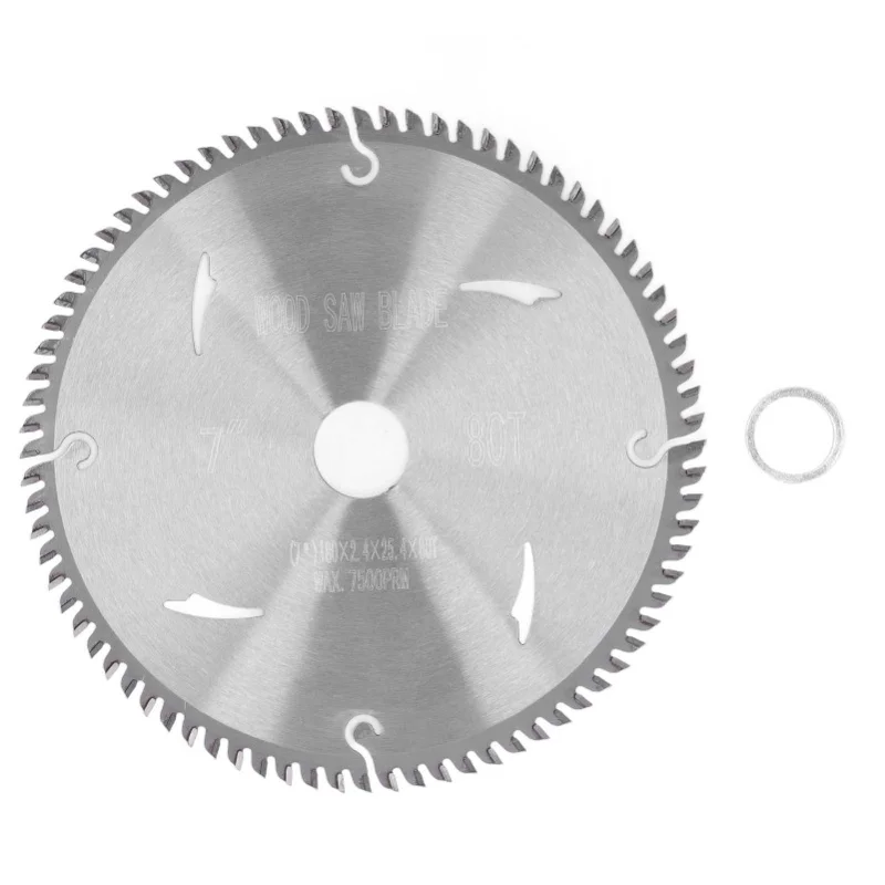 

80T Circular Carbide Saw Blade Alternate Teeth Wood Cutting Blade For Woodworking Projects