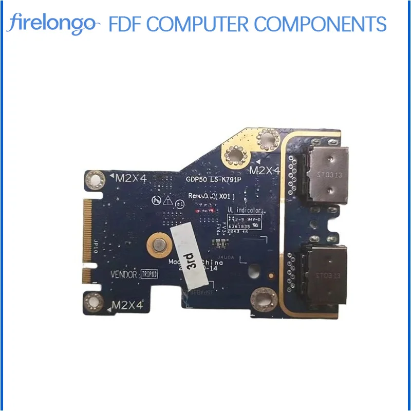 New Original for Dell M15 R6 USB Daughter Board LS-K791P Replacement Part