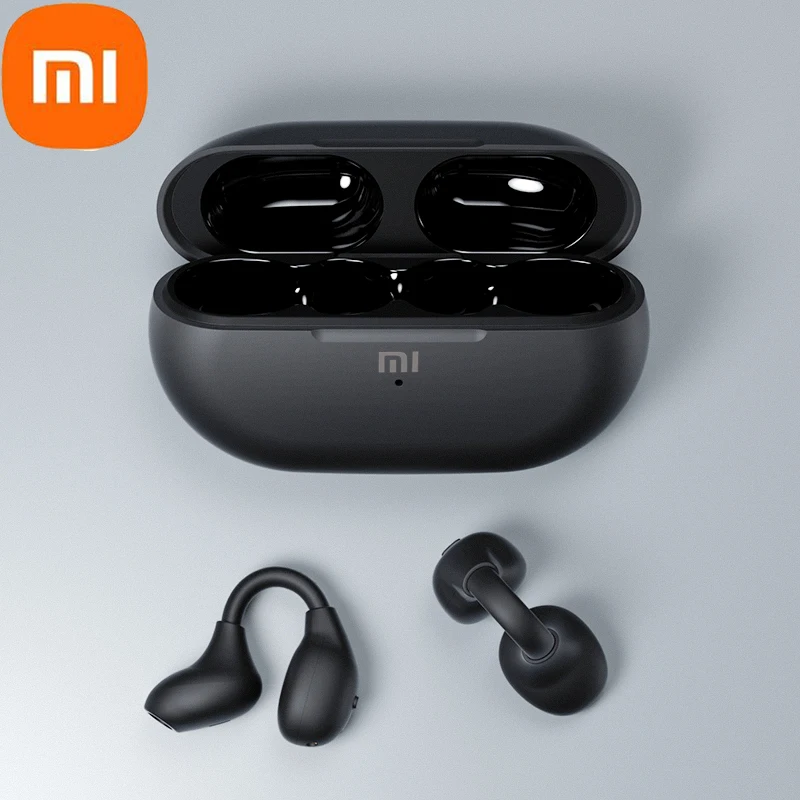 Xiaomi-auriculares inalámbricos con Clip para la oreja, cascos deportivos con Bluetooth 5,3, conducción ósea, impermeables, con micrófono