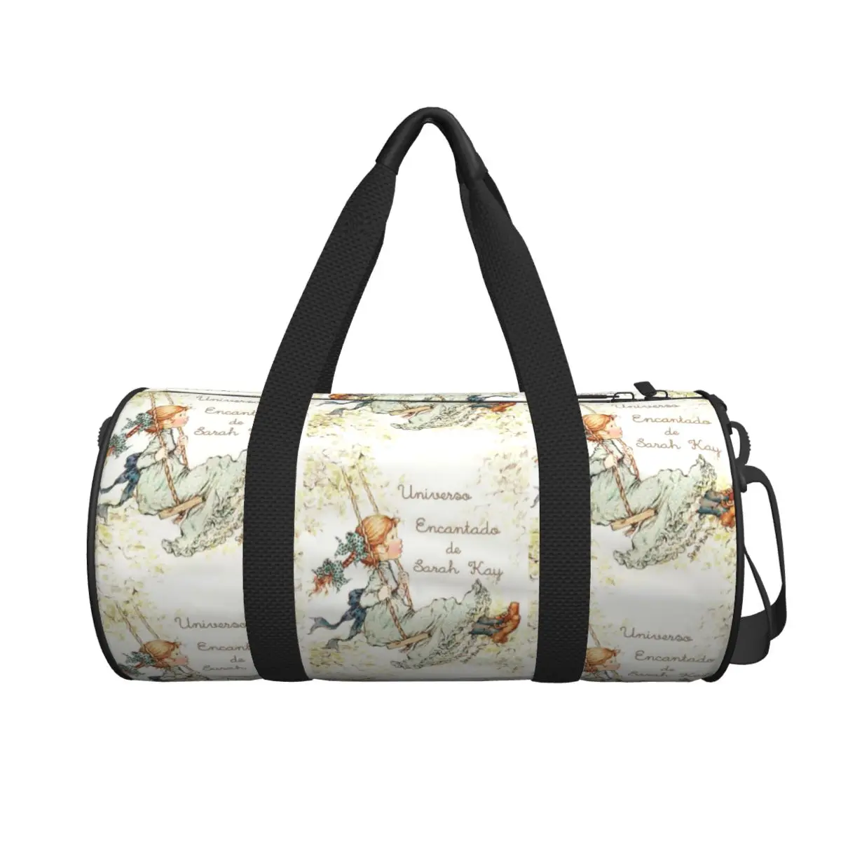 

Sarah Kay Girl Large Duffle Gym Bag Waterproof Duffle Travel Bags Handbags Fitness bag