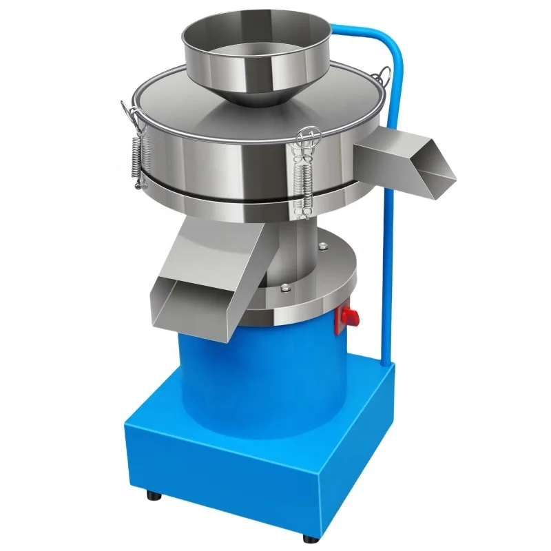 

Vibrating Screen Soybean Milk Filter 420mm Steel Electric Vibrating Screen Powder Sifter Powder Sieving Machine