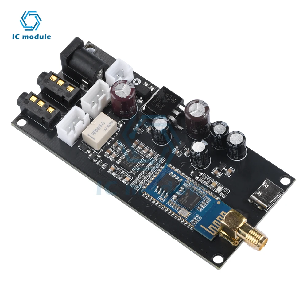 QCC3034 BT 5.1 lossless Decoder board PCM5102A modified power amplifier audio DIY zero noise supports APTX APTX-HD