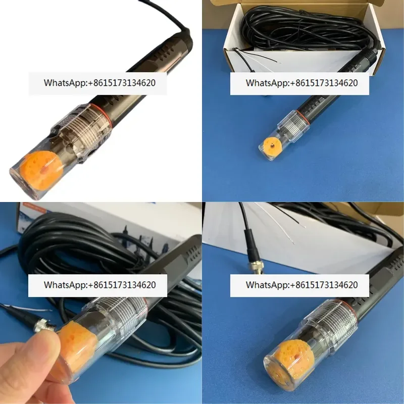 This industrial composite electrode is designed for precise pH and ORP measurements. Featuring a durable construction, it