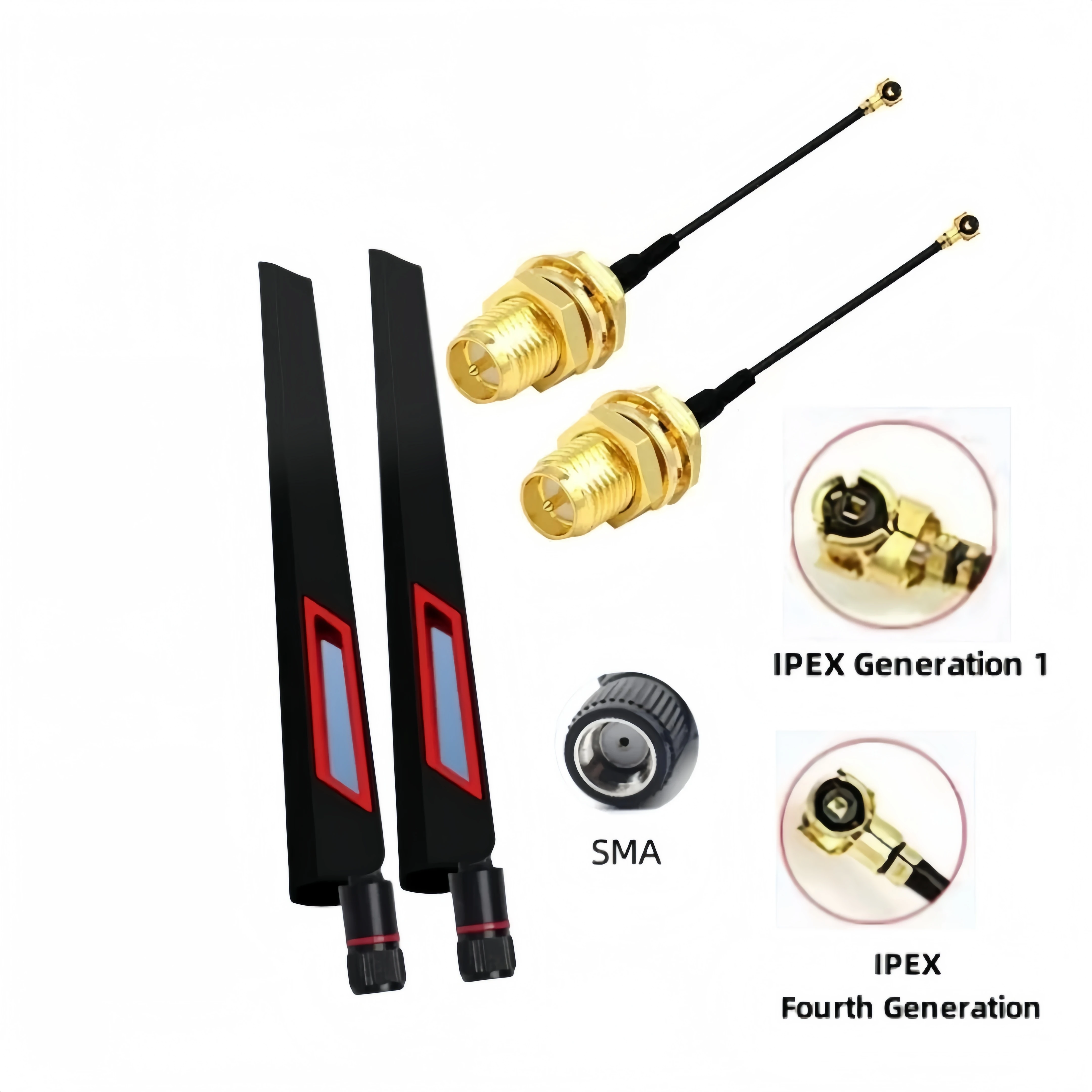 antena-2pcsx10dbi-conjunto-ax210-ngff-wifi-cartao-24-5ghz-banda-dupla-m2-mhf4-cabo-de-extensao-para-wi-fi-rp-sma-para-ax210-ax200ngw