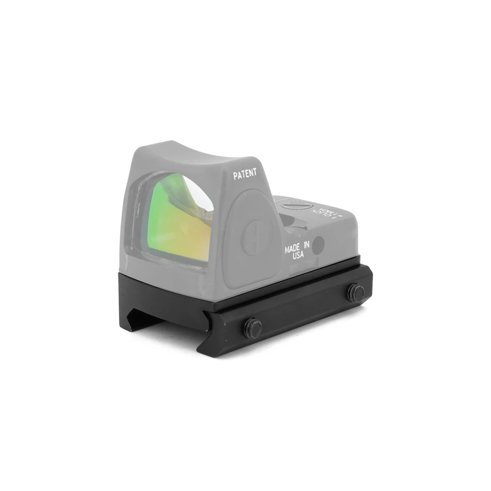 Tactical Optical Low Picatinny Rail Mount w/Original Footprint For RMR Red Dot Sight