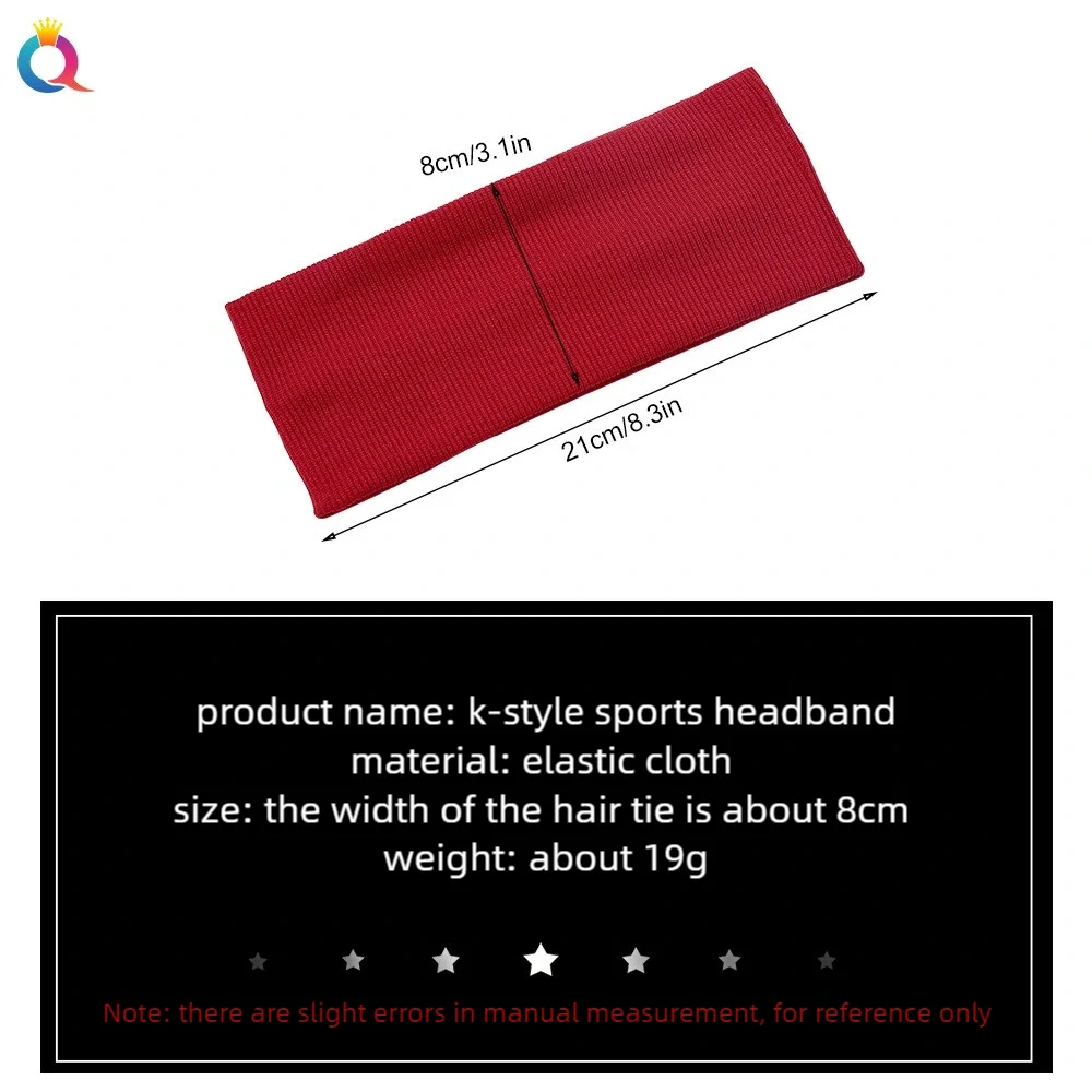 Neue gestrickte Haarbänder für Frauen, beliebte europäische und amerikanische Yoga-Stirnbänder, atmungsaktive Haarbänder aus Baumwolle mit Schweißfaden