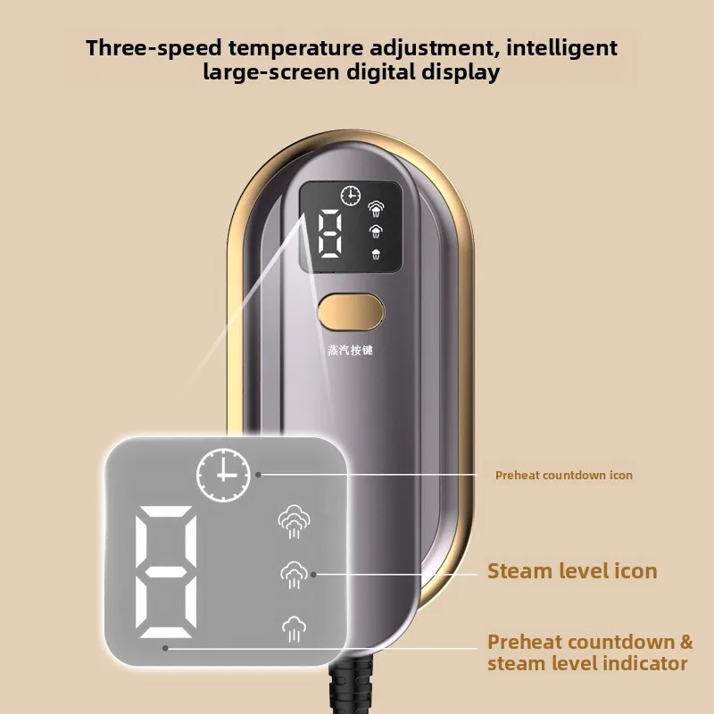110V Garment Steamer from the USA, Japan, and Taiwan - Small Portable Home Iron, Travel Handheld Steam Iron