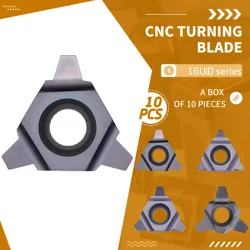 16UID 4.0TR/5.0TR/6.0TR NK9030 High Quality CNC Lathe Cutting Tool Carbide U-shaped Trapezoidal Female Threading Milling Inserts