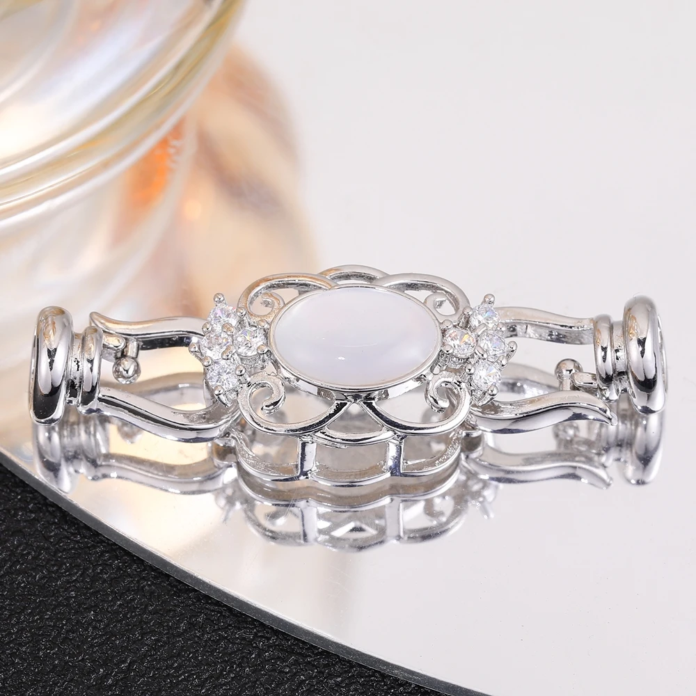 Juya DIY Schmuck Armaturen liefert Kupfer Stecker Verschluss Verschluss Zubehör für Naturstein Perlen Armband Halskette Herstellung – Detail 12