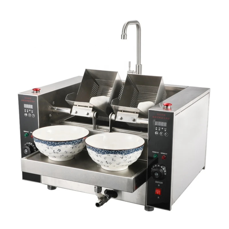 Commercial Automatic Bowling Noodle Boiler Intelligent Spicy Hot Dumpling Stove Restaurant Noodle Cooking Powder