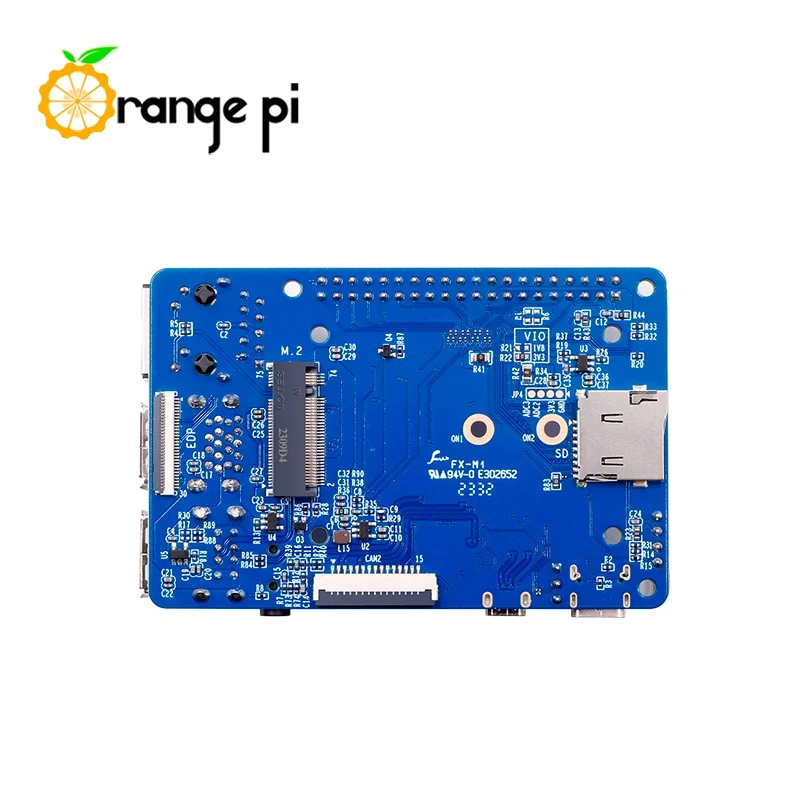 Orange Pi CM4 Base Board Compute Module 4 with M.2 M-KEY Slot Gigabit Ethernet RJ45 Suitable for OPi/Rpi Orangepi CM4 Core Board