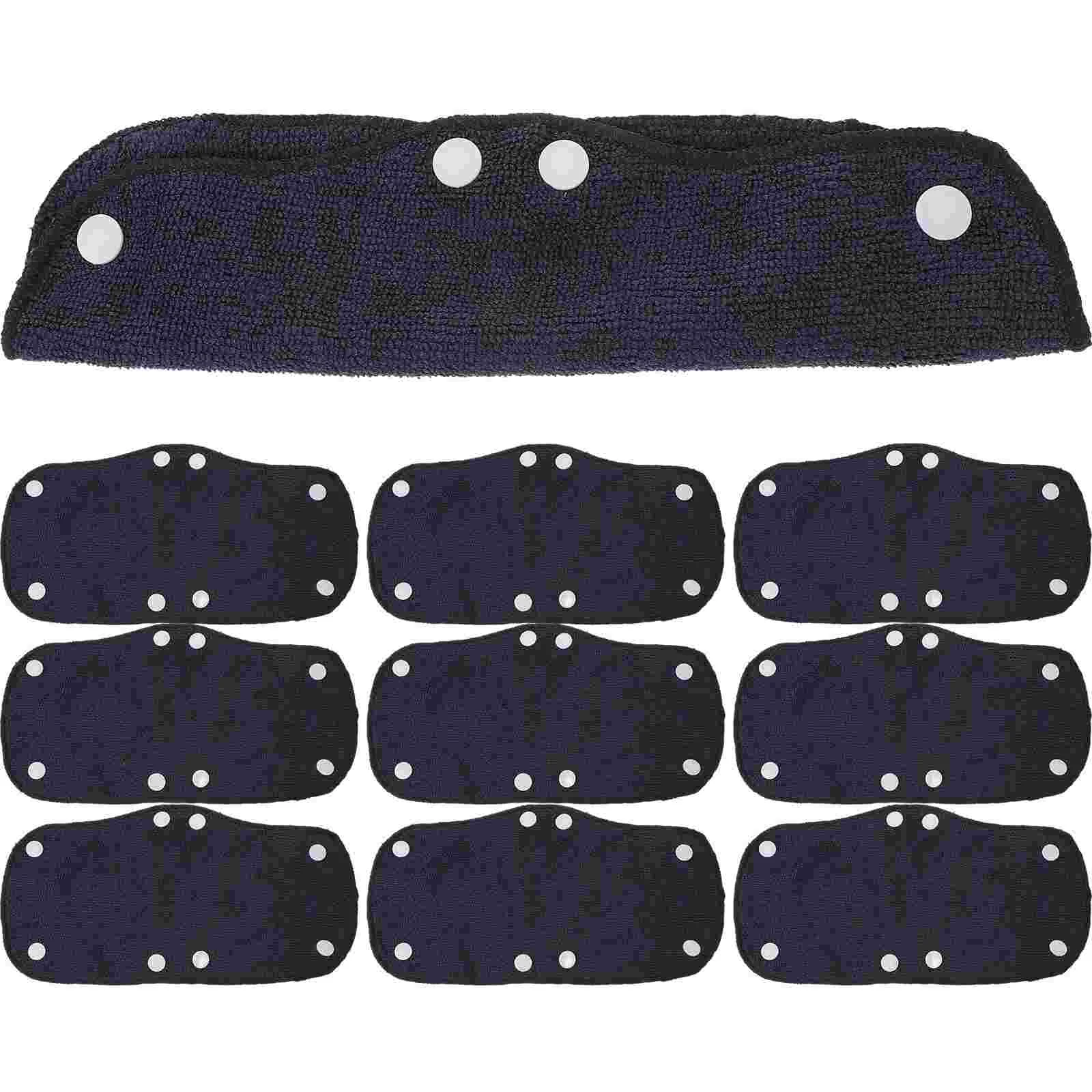 

10 Pcs Hard Hat Sweatband Reusable Sweatbands Liner Liners Safety Washable Polyester