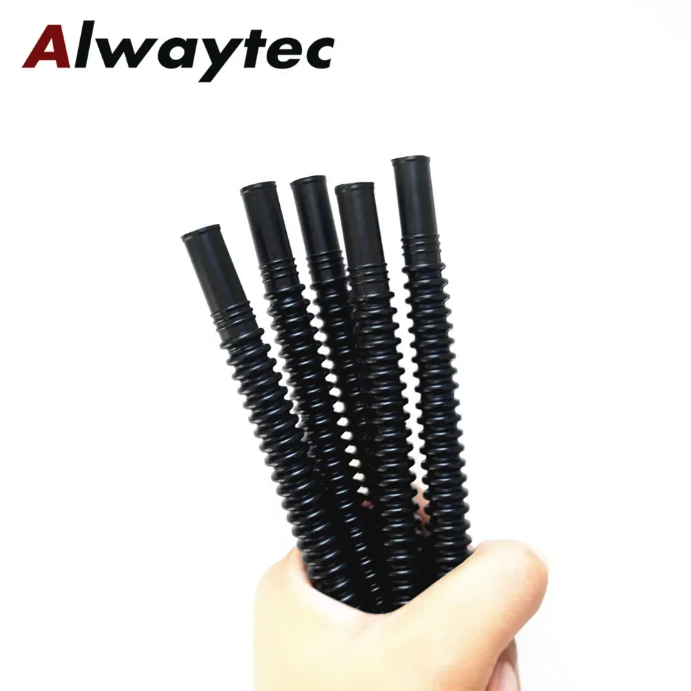 5PCS/10PCS 8mmx10mmx450mm Fuel Corrugated Tube Automotive Flexible Pipe Corrugated Fuel Hose for Fuel Line