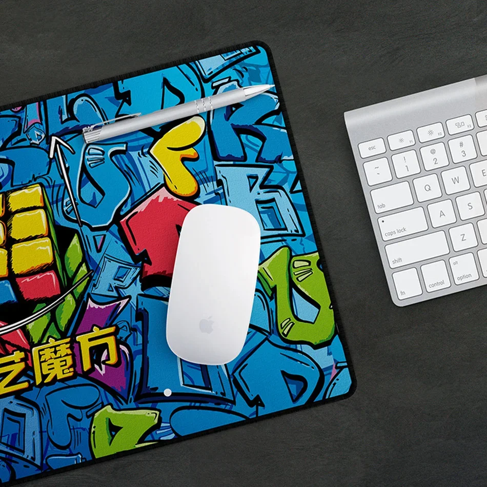 Qiyi Magic Cube Pad Mat 490*300mm Speed Cube Training Pad per Cube Flying Cup Mouse Table Mat Cubo Magico Mouse Pad