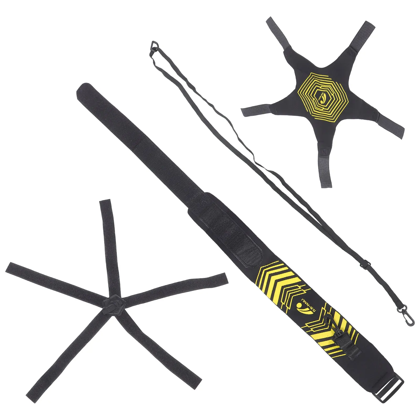 

Football Training Bag Soccer Kick Trainer Durable Neoprene Portable Belt for Practice Games Skills Enhancement