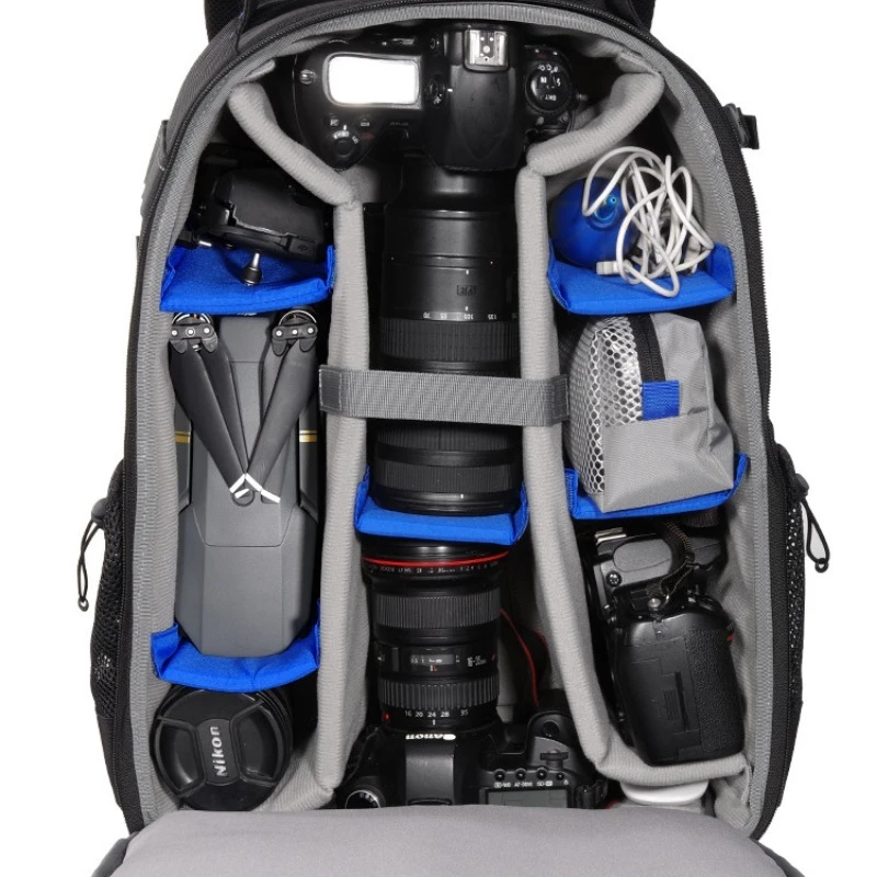 Cool Walker Series Professional Shoulder Photo Bag Outdoor DSLR Digital Camera Large Capacity Backpack
