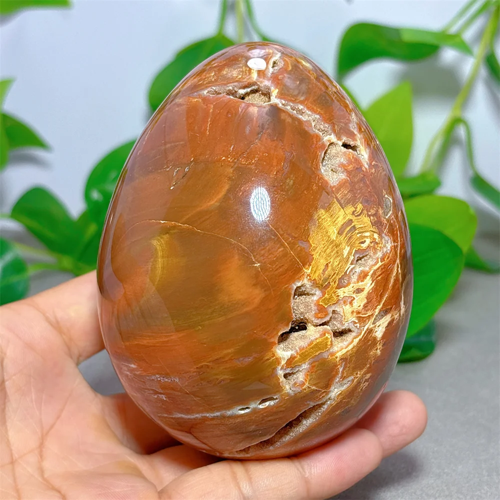

Red Jasper Egg Crystal Natural Stone Quartz Stone Minerals Home Decoration Reiki Garden Decorations Energy Healing Luck Love