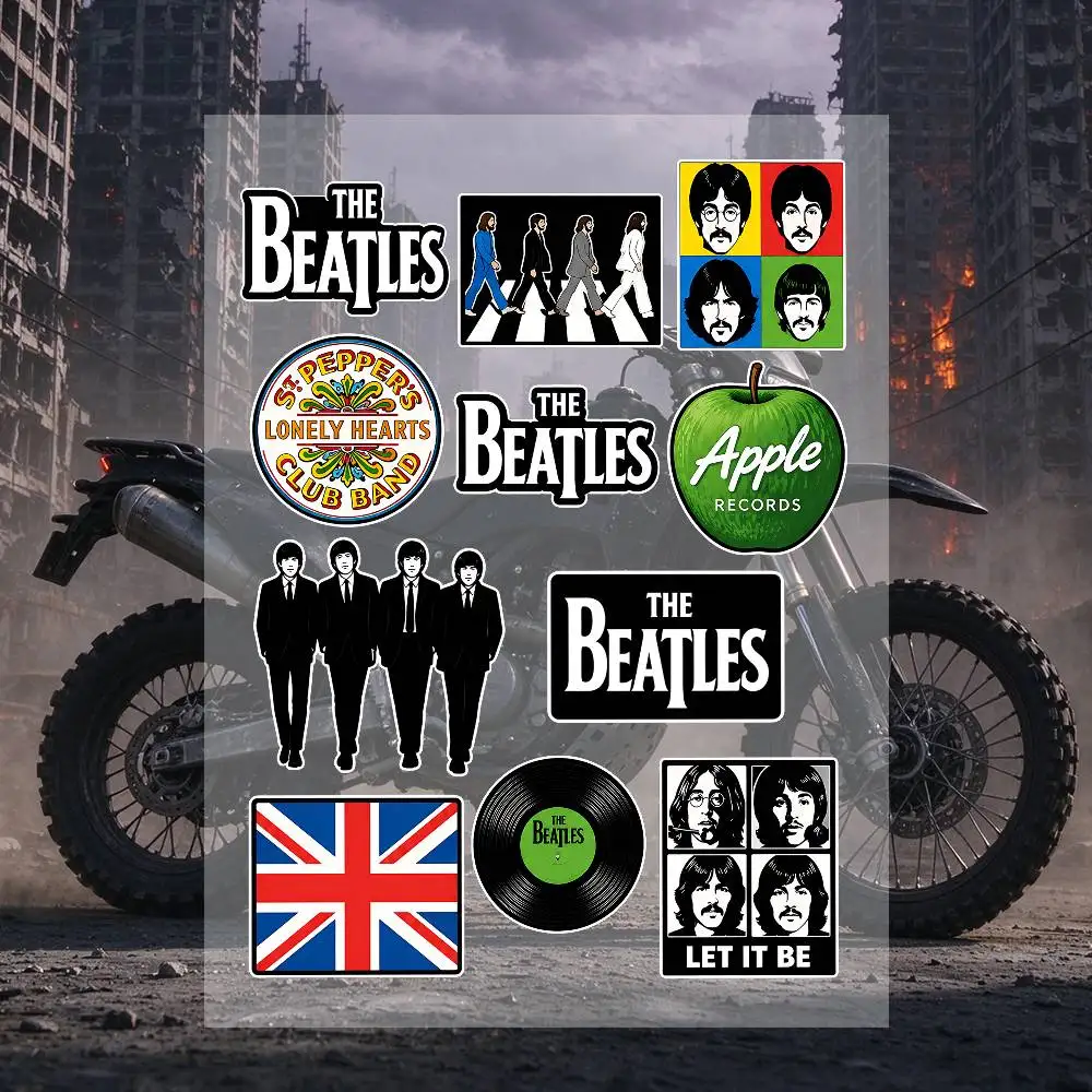 The B-Beatlese Stickers Moto Sticker Auto Body Bumper Windows Motorcycle Laptop Walls Vinyl Decal Car Tuning Accessories