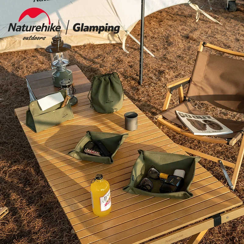 Naturehike-Waterproof Canvas Storage Bag, Item Storage, Antifouling Outdoor Camping, Household Dining Table Package