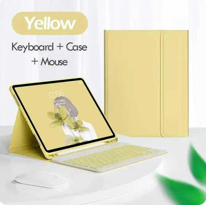 حافظة لوحة مفاتيح مغناطيسية لجهاز iPad 11th A16 2025 لجهاز iPad Pro 11 2022 10.2 7 8 9 10th Gen Air 3 10.5 غطاء حامل Funda #1