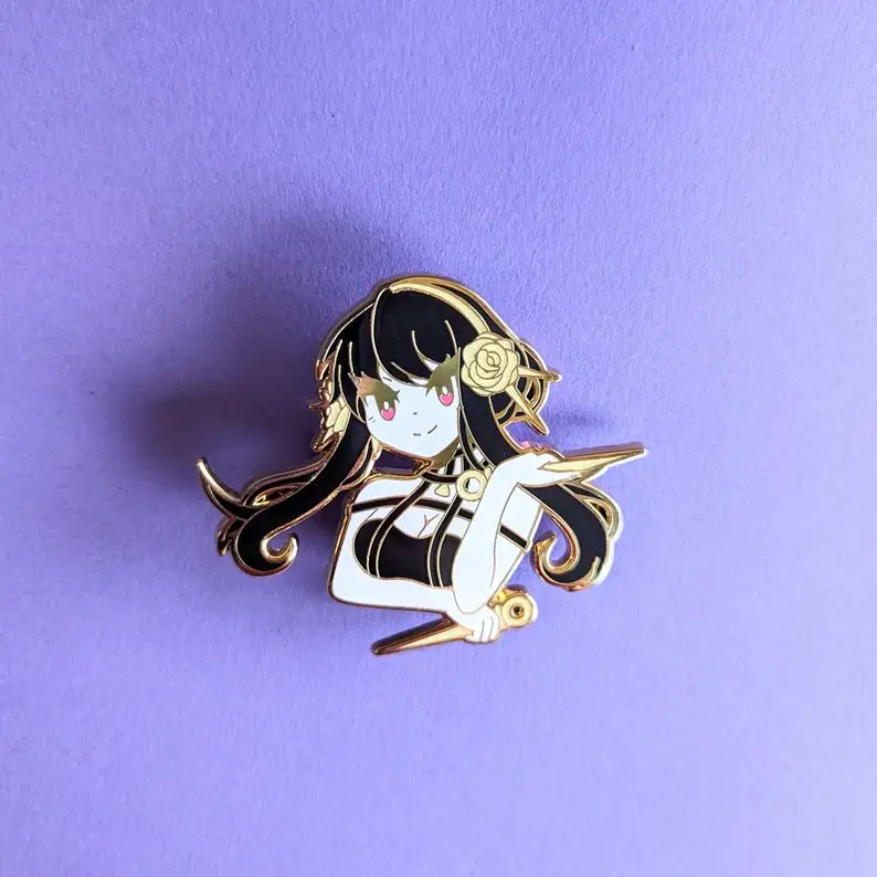 Princess Thorn Hard Enamel Pin