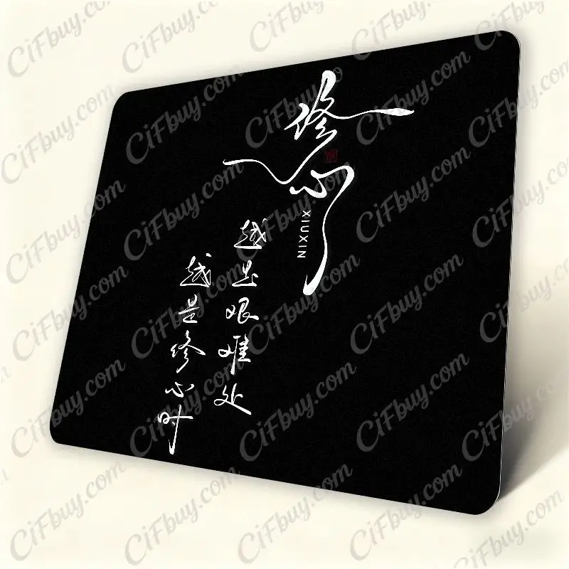 CIFbuy Ultra Smooth  Mouse Pad High Temperature Scratch Resistant Non Slip Shock Absorbing Base Gaming Desk Mat For PC