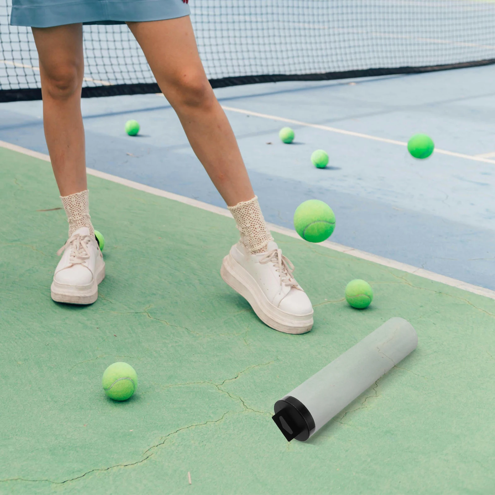 

Transparent Ball Storage Container Pvc Portable Holder With Lid Reusable Small Clear Tennis Holder For Sports Tennis Supply