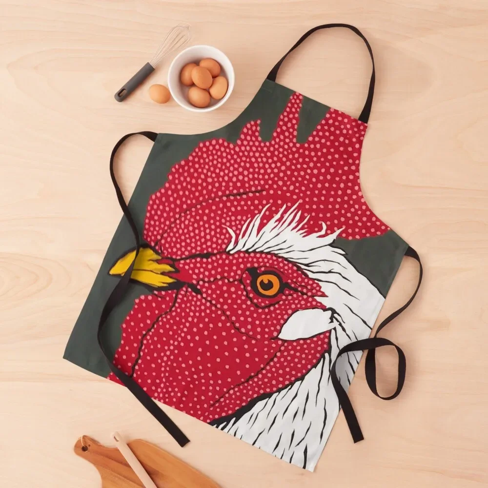 

Petit Coq Apron christmas decoration cooks clothes with pockets innovative kitchen and home items Apron