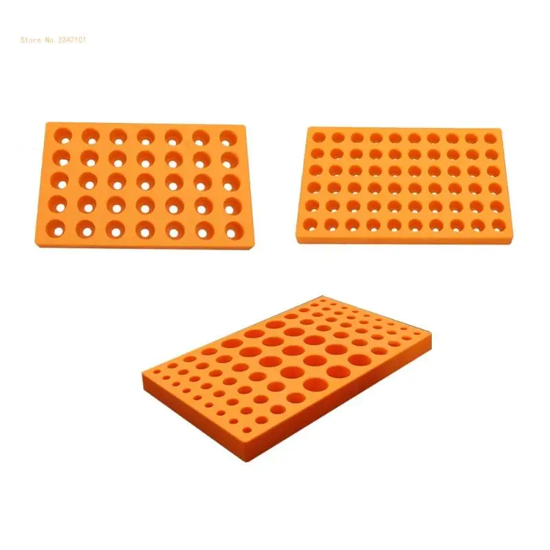 

Лоток для хранения фрез, держатель 24 мм, 60 отверстий/33 мм, 35 ​​отверстий/несколько отверстий, ПВХ ER25 ER32 C32, стойка,