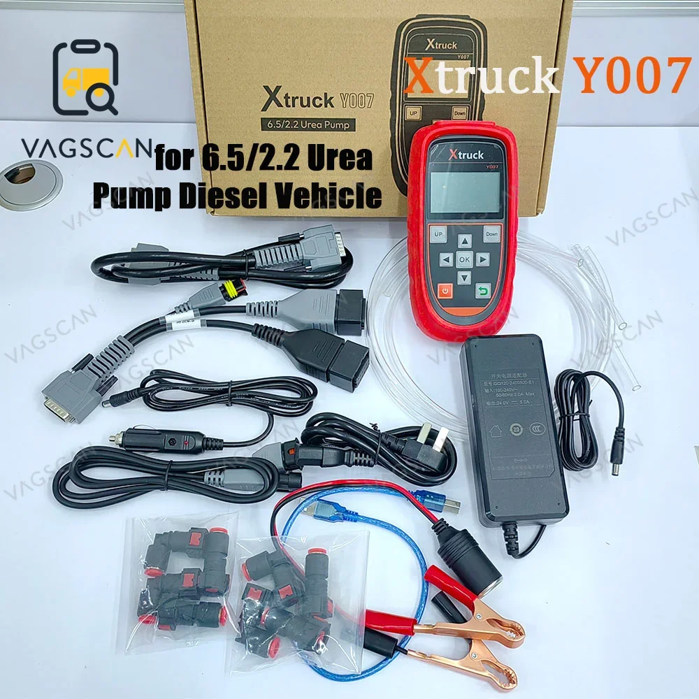 Urea Pump Diagnostic Tool for Xtruck Y007 Support for 6.5/2.2 Urea Pump Diesel Vehicle