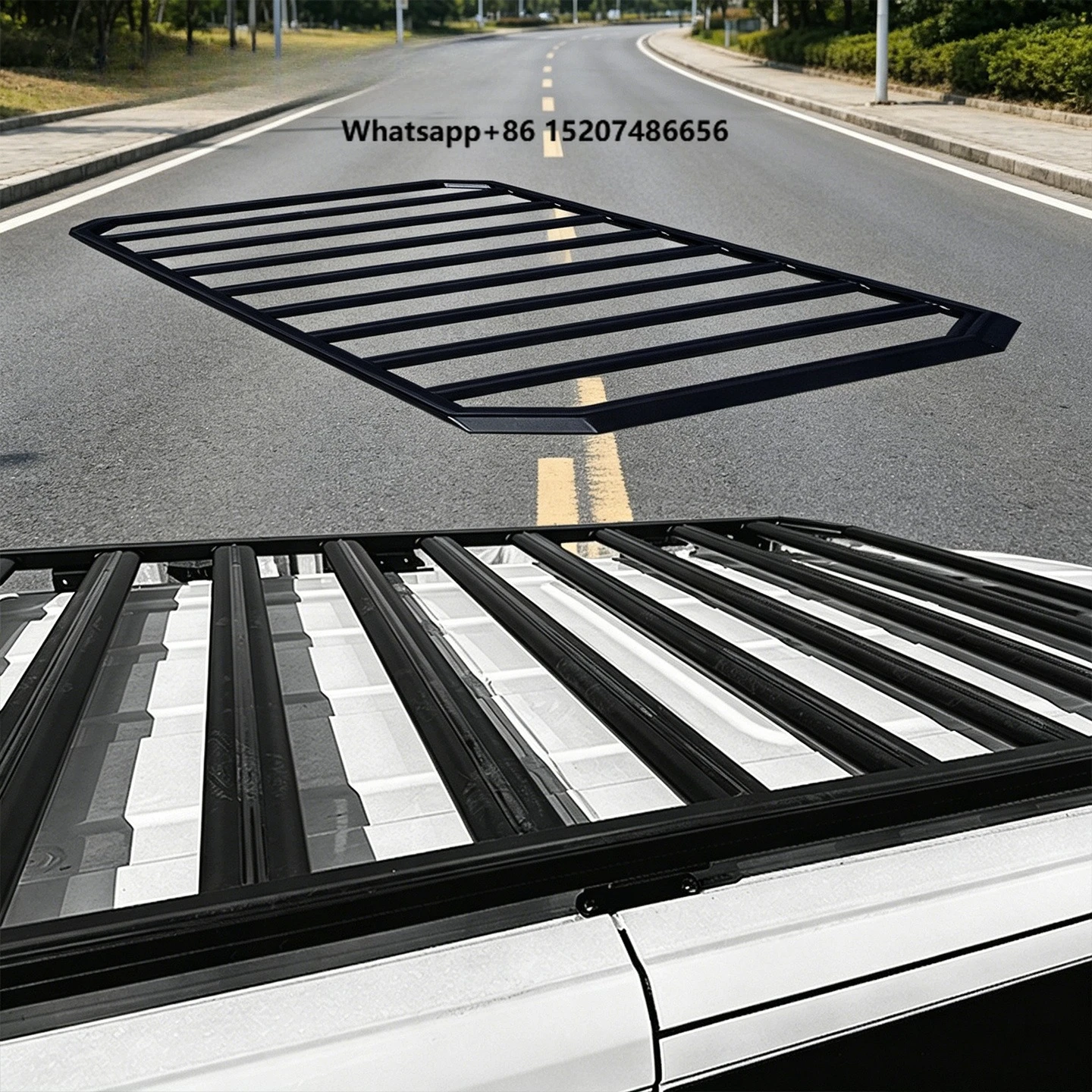Car Roof Rack Aluminum Alloy Customizable Thickened Aluminum Alloy Rust and Corrosion protection