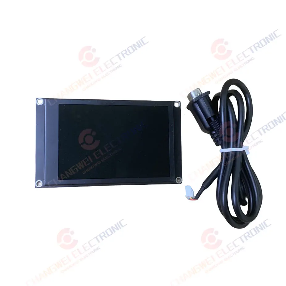Imagem -03 - Nvmpg Pingente de Controle Cnc com Display Lcd Comunicação Serial Mpg Handwheel Encoder Axis Mach Sistema Controlador Cnc