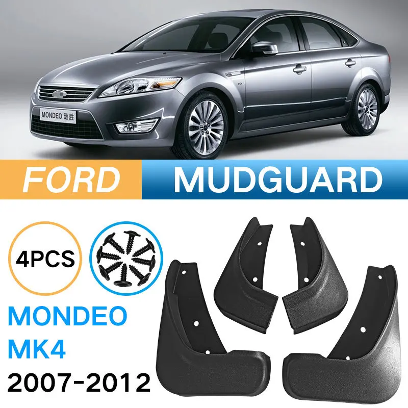 

Комплект из 4 брызговиков для Ford Mondeo MK4 2007-2013 BA7, защита от грязи и брызг, аксессуары для автомобиля