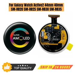 Tela de toque amoled de substituição para iphone, para samsung galaxy watch active2 44mm 40mm SM-R820 SM-R825 SM-R830 SM-R835 peças de reparo