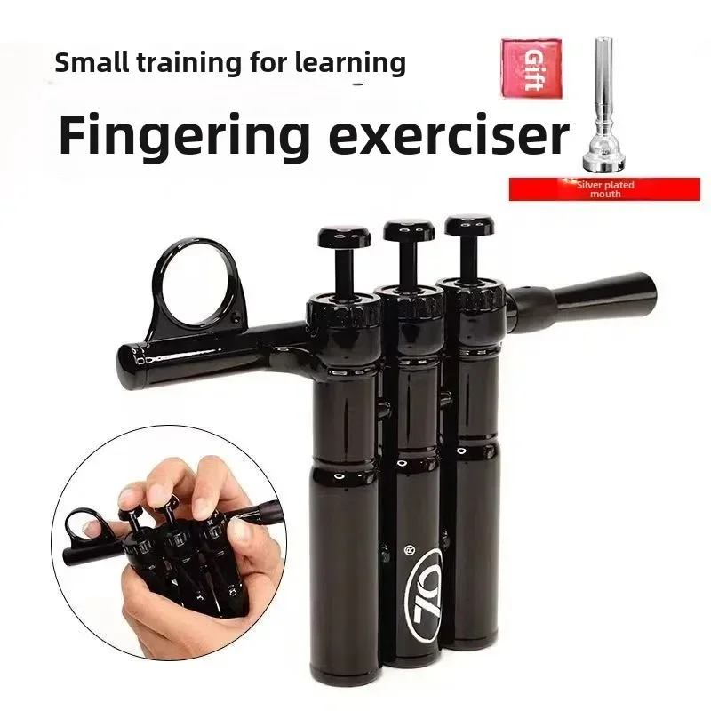 Trumpet Standard Trumpet Training Device for Student Beginner Breath Exerciser Finger Fingering and Mouthing Exercises