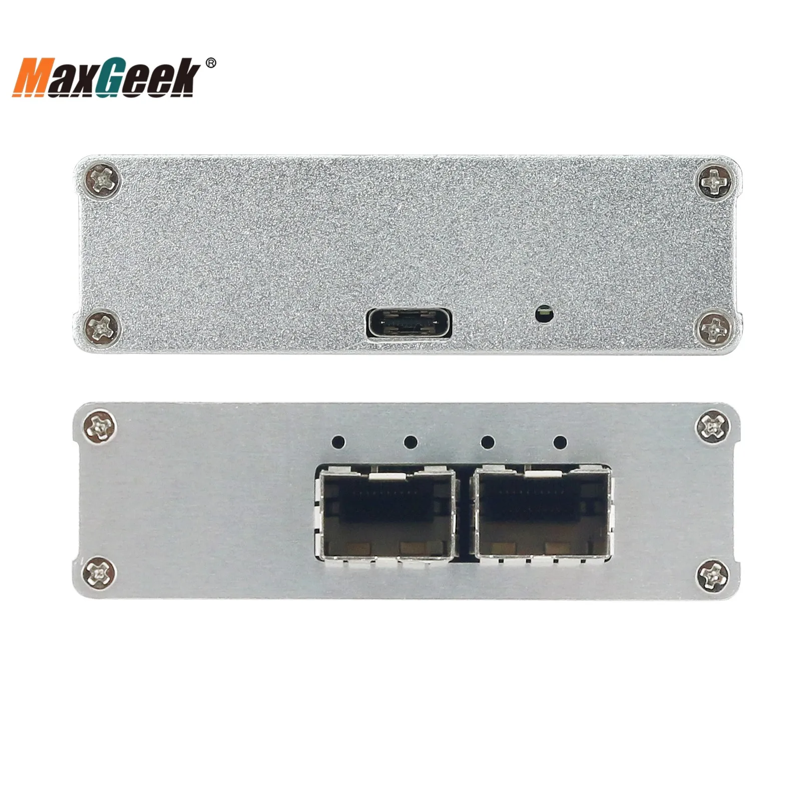 Maxgeek 10G Single/Double SFP Port X520 Thunderbolt to Network Interface Controller External Expansion Dock