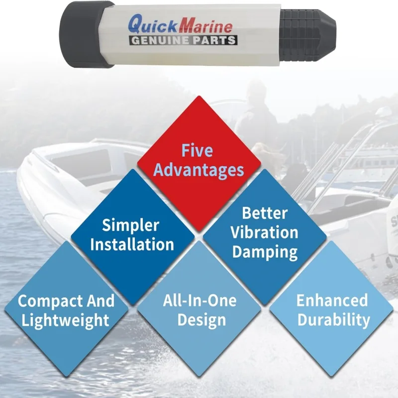 ISURE MARINE 3 Rams Beam Support Protector مع 2 أقفال محرك مقطورة مناسبة لملحقات سفينة المحرك الخارجي البحري باللون الأسود